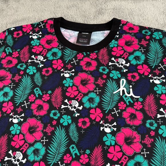 In4mation x Phantaci Floral Tee Sz M - Picture 2 of 4